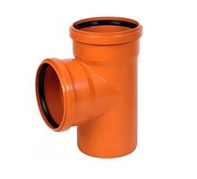 Трійник 160/160/90° зовн. руд.