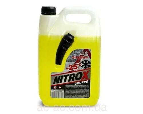 Омивач скла протиморозний -25С° (4л) NITROX Польша