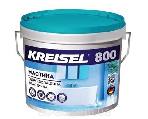 Мастика гидроизоляционная 800 KREISEL эластичная (3,5кг)