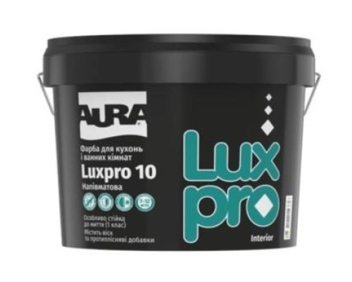 Краска для кухни и ванной комнаты LUX PRO 10 (K&B) (5л) AURA