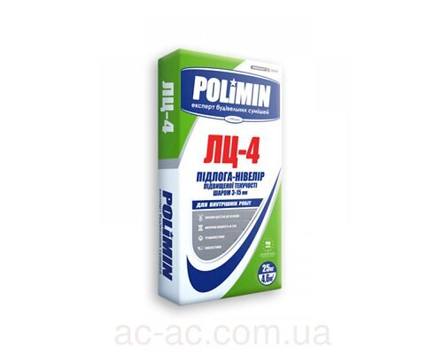 Ровный пол Polimin (Полимин)  ЛЦ-4 (25кг)