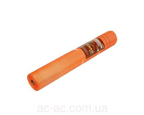 Сетка фасадная 5х5мм оранжевая (160г/м2) (45м)
