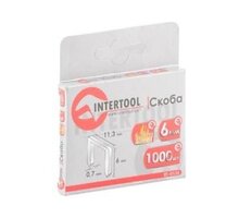 Скоби для степлера 6мм, 1000шт
