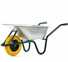 Тачка 1 колесная строительно-садовая 85л. 160кг ПУ D-1