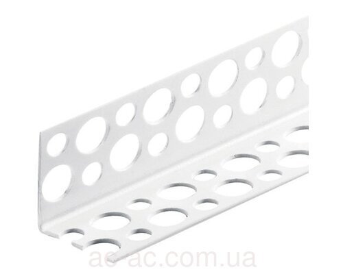 Кутник пластиковий перфорований (3м)