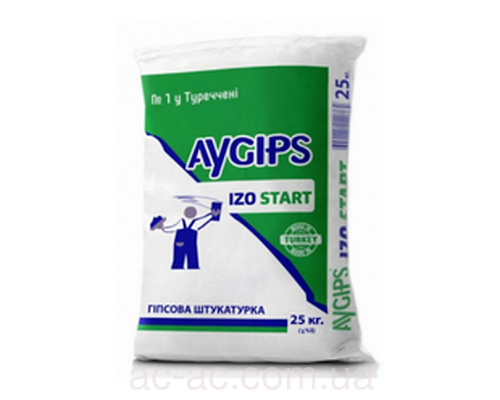 Штукатурка AYGIPS IZO старт Турція (25 кг)