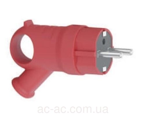 Вилка Neomax с кольцом с/з каучук красная NX2202
