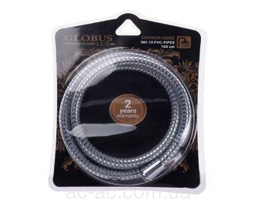 Шланг для душа Globus ПВХ/Силикон 160см