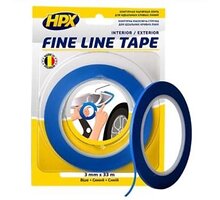 Лента малярная маскирующая HPX FINE LINE 3мм х 33м FL0333