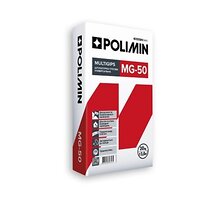 Штукатурка гипсовая Polimin MG-50 MULTIGIPS (Ротбанд) (30кг)