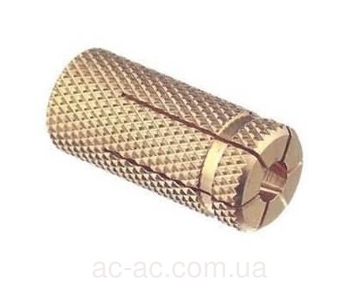 Дюбель латунний (цанга) М8/10х28