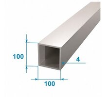 Труба профильная металлическая 100х100х4 (3м)