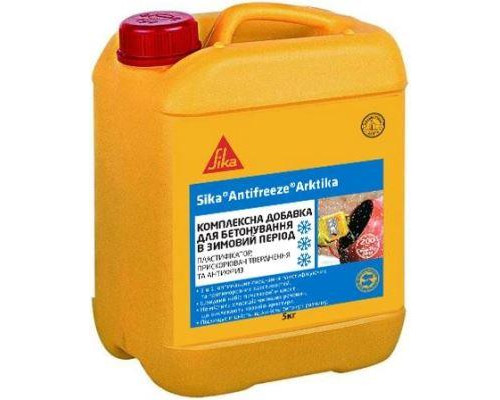 Комплексная добавка зимняя Сика Sika Antifreeze Arkitka 5 кг