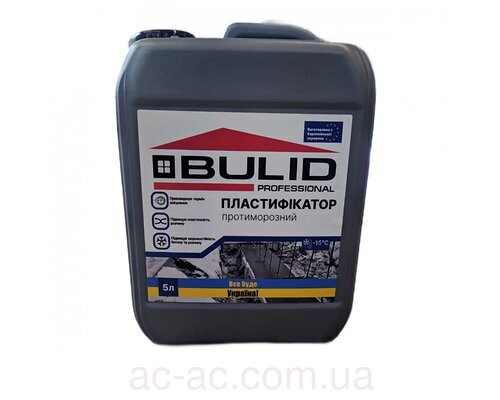 Пластификатор BULID противоморозный 5л.