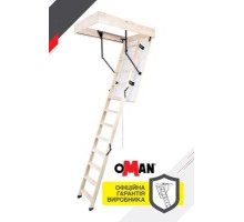 Сходи на горище OMAN Termo РS (120х60х26мм) Н280