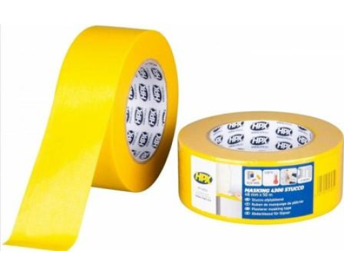 Лента малярная HPX STUCCO 4300 48мм х 50м жовта MY4850