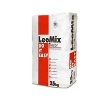 Штукатурка короед Leomix Decor 2.0 БЕЛАЯ  (25кг)