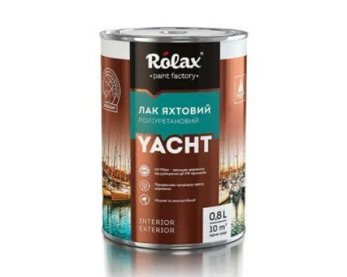 Лак яхтенный Ролакс 0,8л