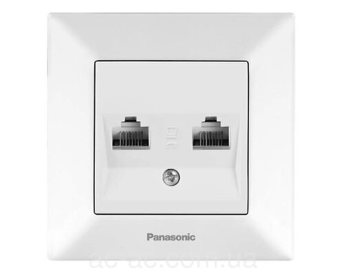 Розетка комп. RJ45 CAT6e біла Arkedia Slim (Panasonic)
