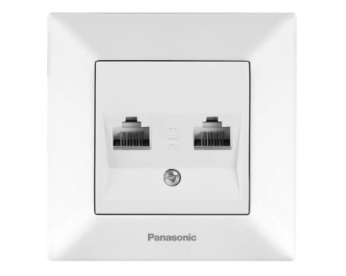 Розетка комп. RJ45 CAT6e біла Arkedia Slim (Panasonic)