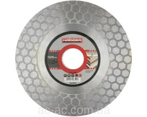 Диск алмазный HURD CERAMICS H25 125x1,6x25x22,23 резки и шлифование HAISSER (4212614)