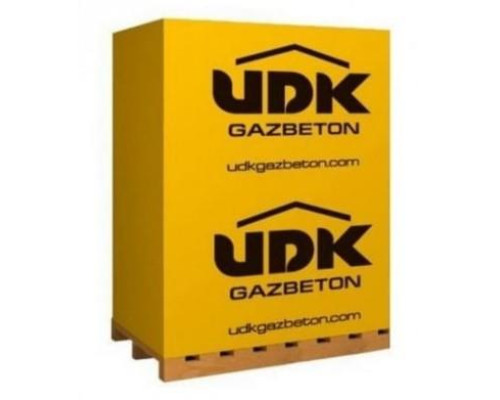 Газобетон UDK 150х200х600 (палета 1,8м3–100шт)