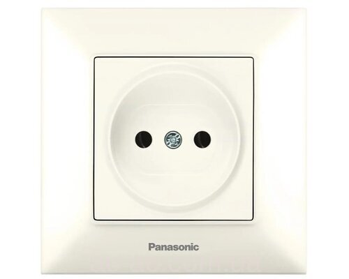 Розетка 1-на б/з  біл Arkedia Slim (Panasonic)