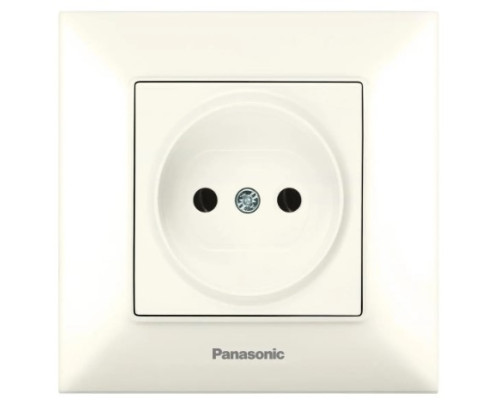 Розетка 1-на б/з  біл Arkedia Slim (Panasonic)