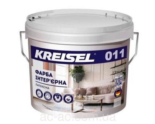 Фарба 011 KREISEL інтер'єрна латексна База А (5л)