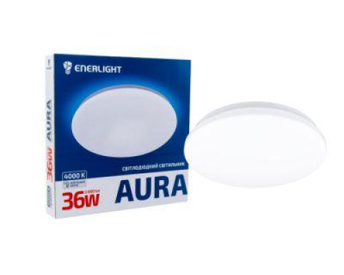 Світильник стельовий світлодіодний круг. Enerlight AURA 36Вт 4000K