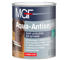 Лазур антисептик MGF Aqua-Antiseptik БІЛИЙ 0,75л