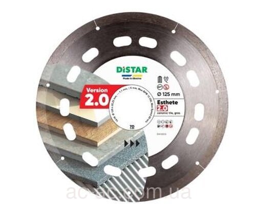 Круг алмазный отрезной Distar 125x1,1/0,9x6x22,23 Esthete 2.0 (10126024010)
