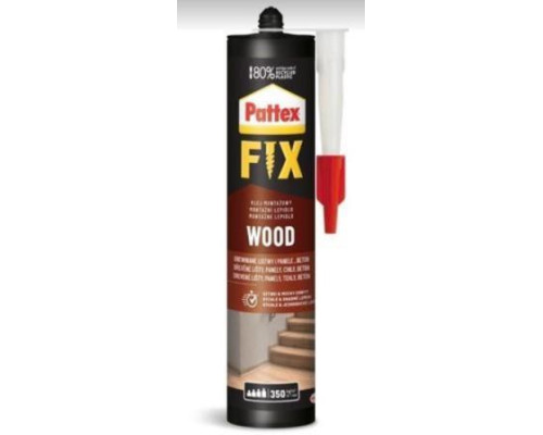 Клей монтажный Pattex Fix Wood для дерева 385г