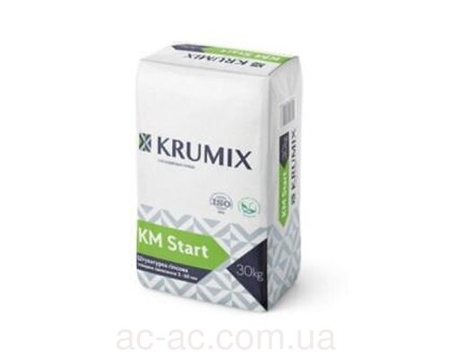 Штукатурка гипсовая Старт KRUMIX Start (30 кг)