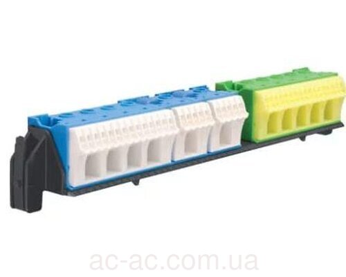 Держатель з клемами 16хN+14хPE (24  модуля) VZ462