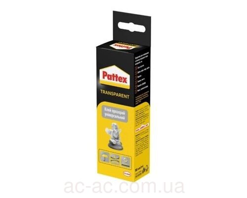 Клей контактный Pattex Transparent (Кристалл) 50мл
