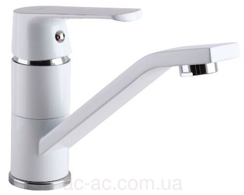 Змішувач для умивальника Globus Lux Laguna GLA-0203MQ-7-WHITE