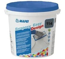 Епоксидна затірка для швів Mapei Kerapoxy EASY DESIGN 3 кг №114 (антрацит)