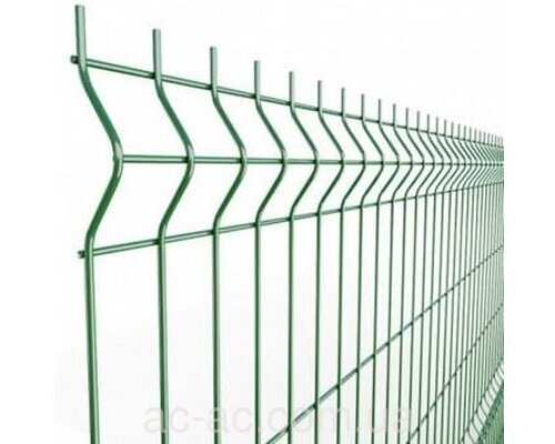 Секційна огорожа 1,23х2,5м 3/4мм RAL6005 ЗЕЛЕНИЙ