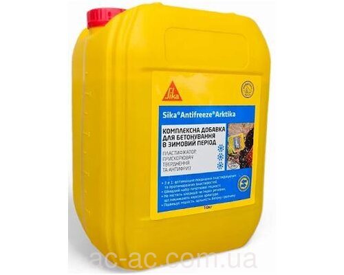 Комплексная добавка зимняя Сика Sika Antifreeze Arkitka 10 кг