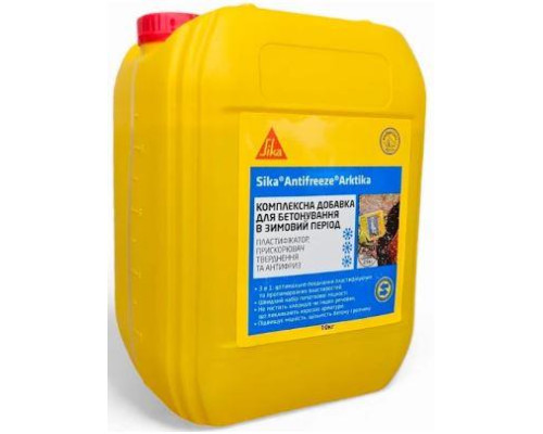 Комплексная добавка зимняя Сика Sika Antifreeze Arkitka 10 кг
