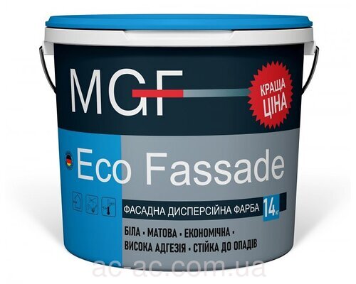 Краска фасадная MGF ЕКО Fassade M690 14 кг