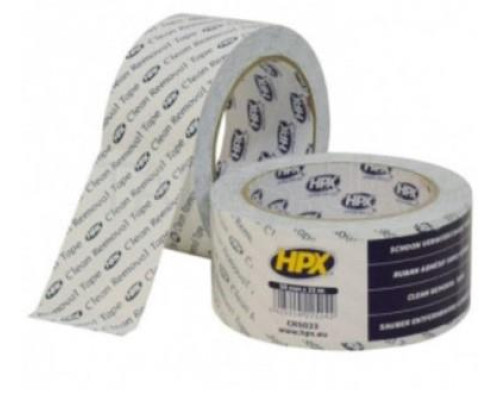 Лента защитная "Чистое снятие" HPX 50мм х 33м белая CR5033