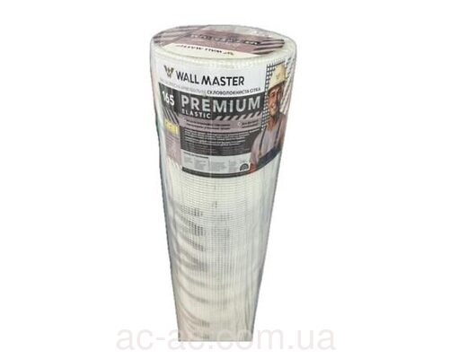 Сетка фасадная 4х4 WALL MASTER Premium Elastic (165г/м2) Белая