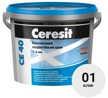 Затірка  СЕ 40 білий №01 (1кг)