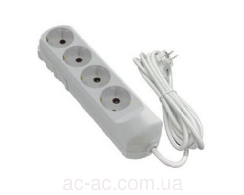 Подовжувач Neomax 4 гнізда з/з 3м NX501403