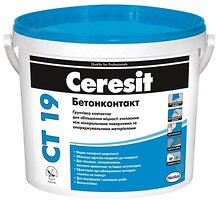 Грунтовка бетонконтакт Ceresit (Церезит) СТ 19 (15 кг)