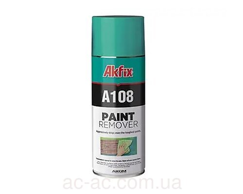 Спрей для видалення фарби Akfix Paint Remover 400мл