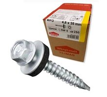 Саморез кровельный Wkret-met 4,8х35 Цинк (250шт)