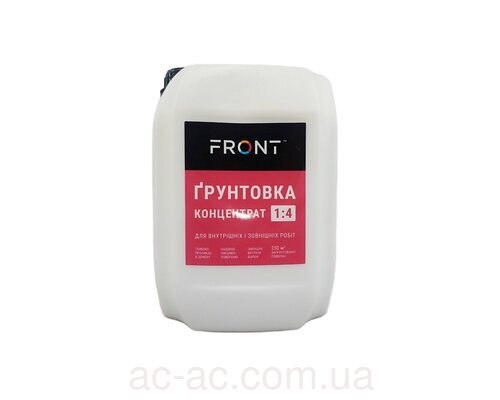 Грунт глибокого проникнення Фронт 1:4 (5кг)